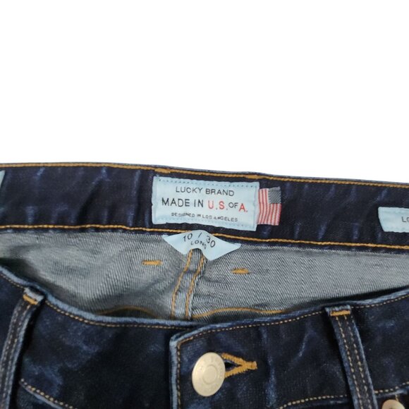 Lucky Brand Lolita Boot Jeans Women Size 10/30 Denim Made In USA - Picture 5 of 13